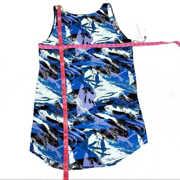 🚨 🆕 leith purple water rings sleeveless dress - Picture 6 of 6